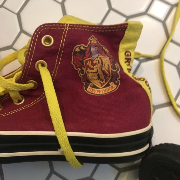 Converse | Shoes | Gryffindor Converse Shoes Harry Potter | Poshmark